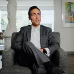 Andrew Ackley in the Stritmatter Law lobby