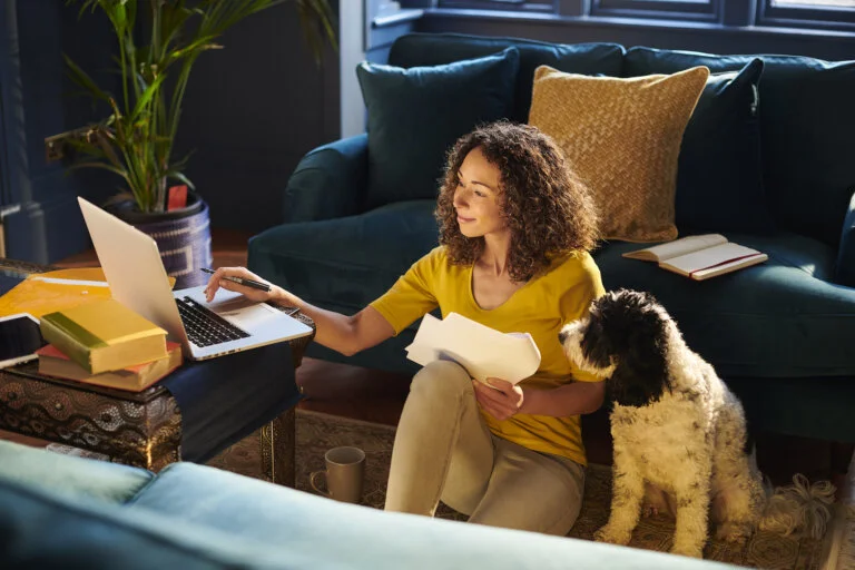 reviewing claims at home