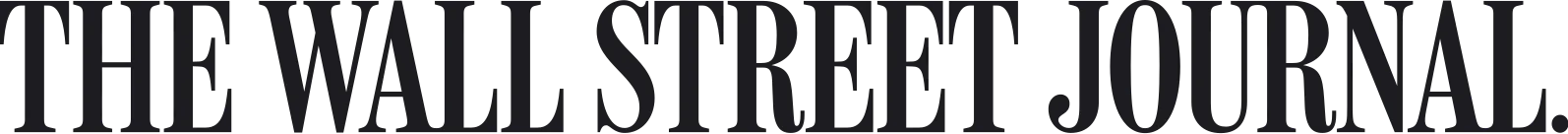 The Wall Street Journal logo in bold black serif lettering.