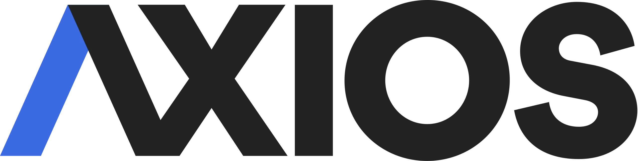 The Axios logo, with a blue stylized 'A' and the word 'XIOS'.
