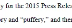 A snippet of text from a legal document discussing fraud, promissory statements, and "puffery."