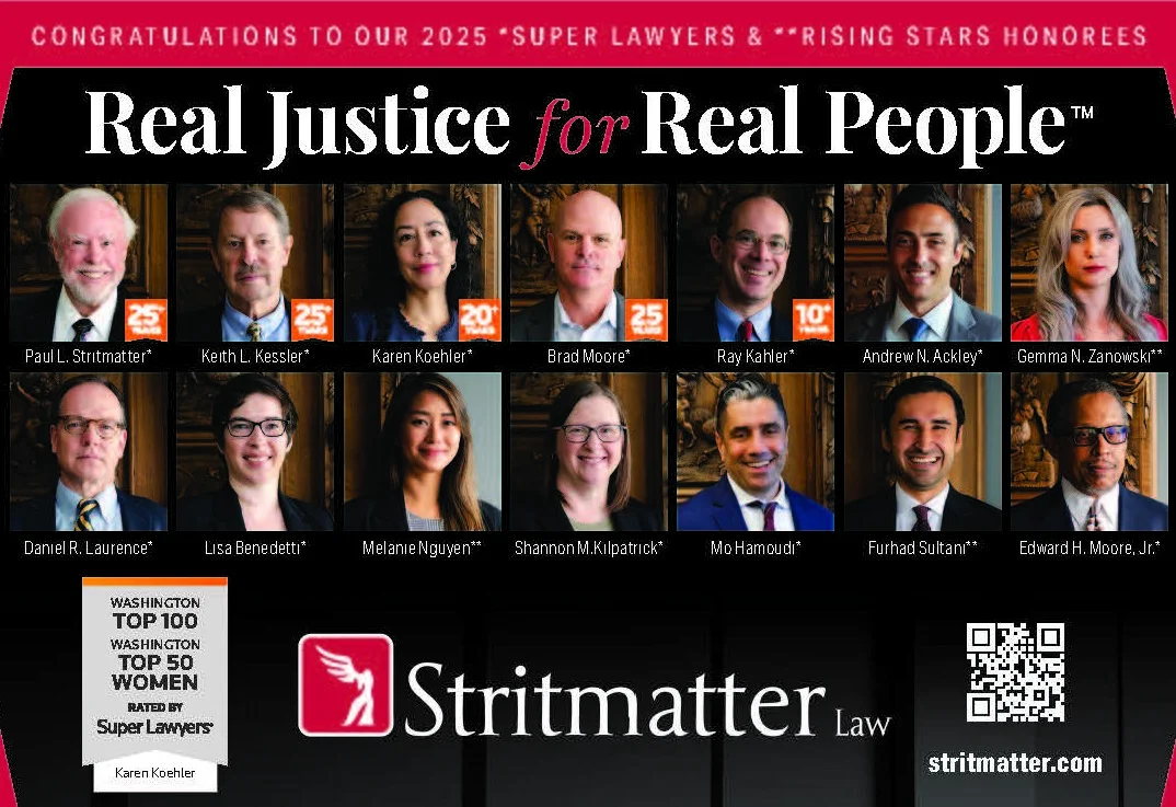 Stritmatter Law attorneys recognized as 2025 Super Lawyers and Rising Stars