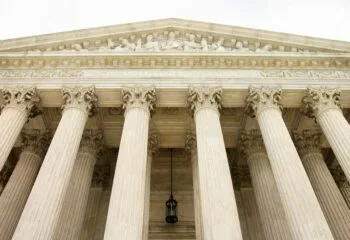Washington Supreme Court building, symbolizing the Beard v. Everett Clinic medical malpractice decision.